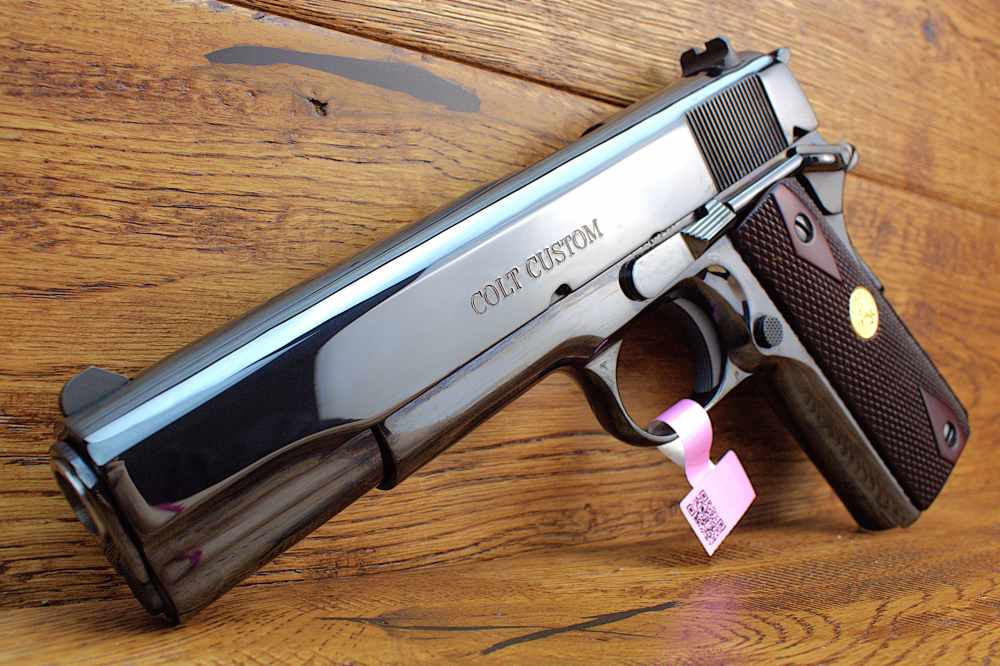 Colt 1911 Classic Government Royal Blue .45 ACP; NEW Colt Custom #-img-0