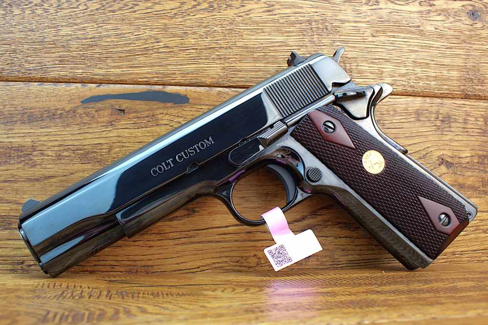 Colt 1911 Classic Government Royal Blue .45 ACP; NEW Colt Custom #-img-1