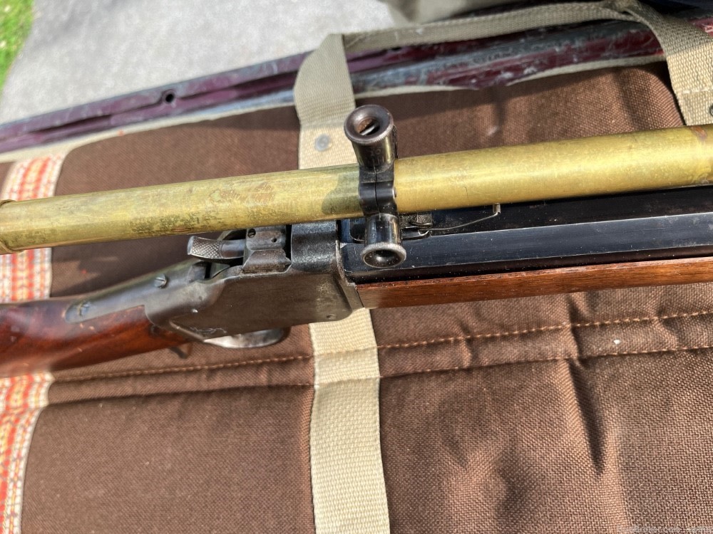 Winchester 1885, Set Trigger, antique.  Includes ammunition-img-9