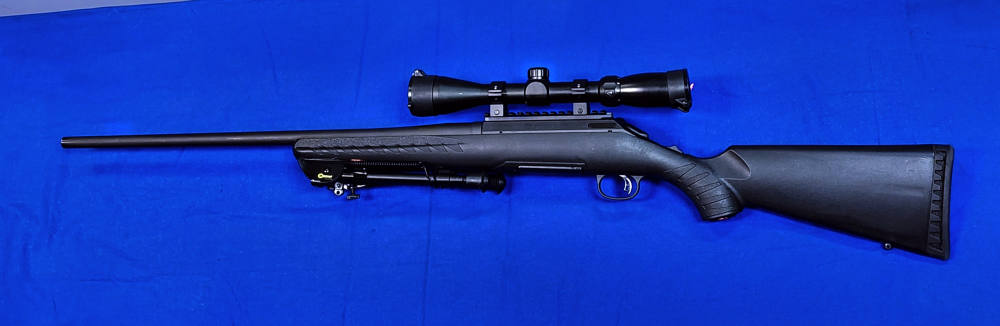 RUGER AMERICAN .243 WIN 22" W/ SCOPE & BIPOD - EXCELLENT-img-1