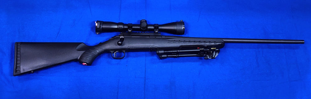 RUGER AMERICAN .243 WIN 22" W/ SCOPE & BIPOD - EXCELLENT-img-0