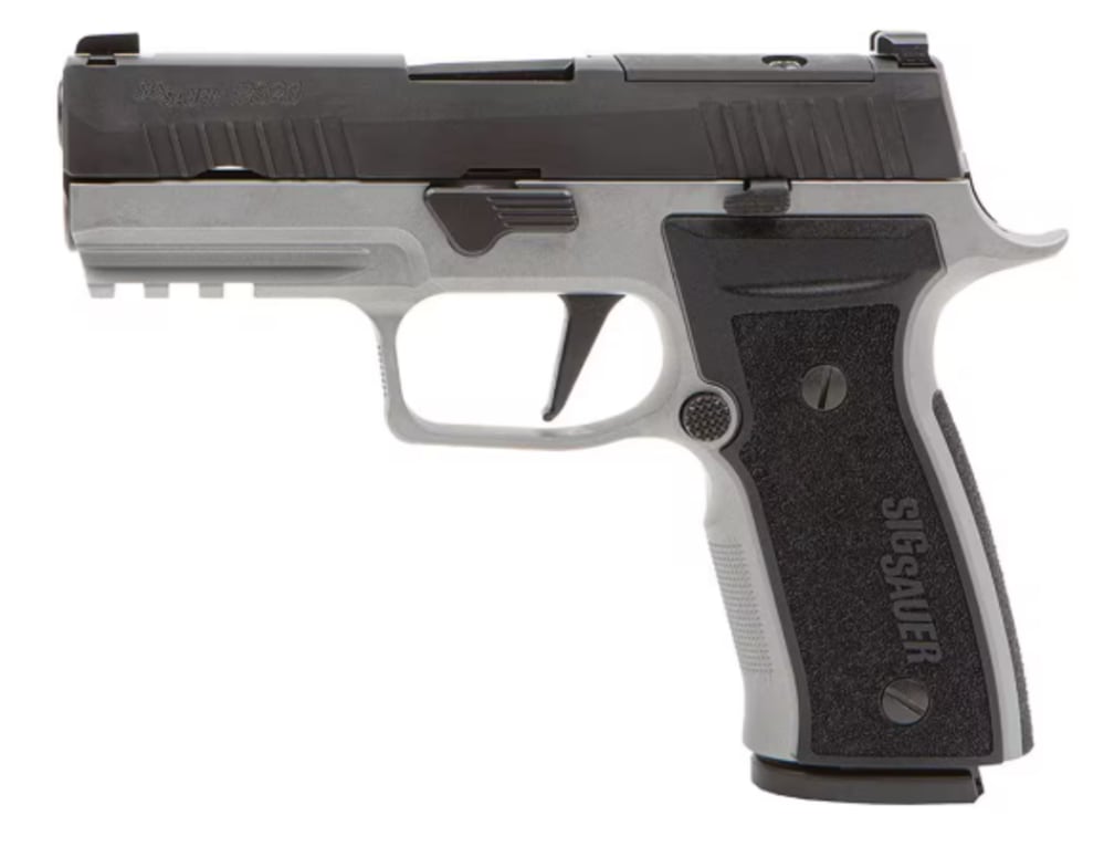 Sig Sauer P320 AXG Carry 9mm 3.9" Two-Tone 320AXGCA-9-RTXR3-R2-10 NEW!-img-0