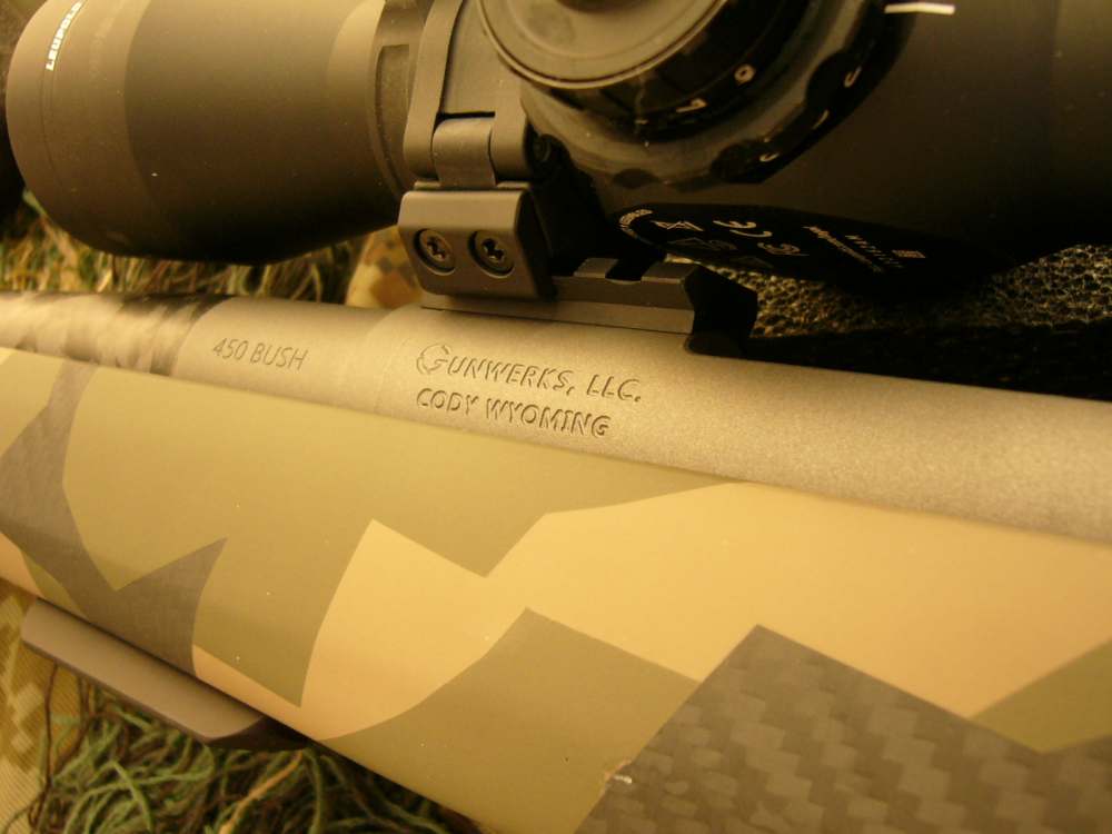 GUNWERKS MAGNUS .450 BUSHMASTER LEUPOLD MARK 5 REVIC RETICLE 450 BUSHMASHER-img-7