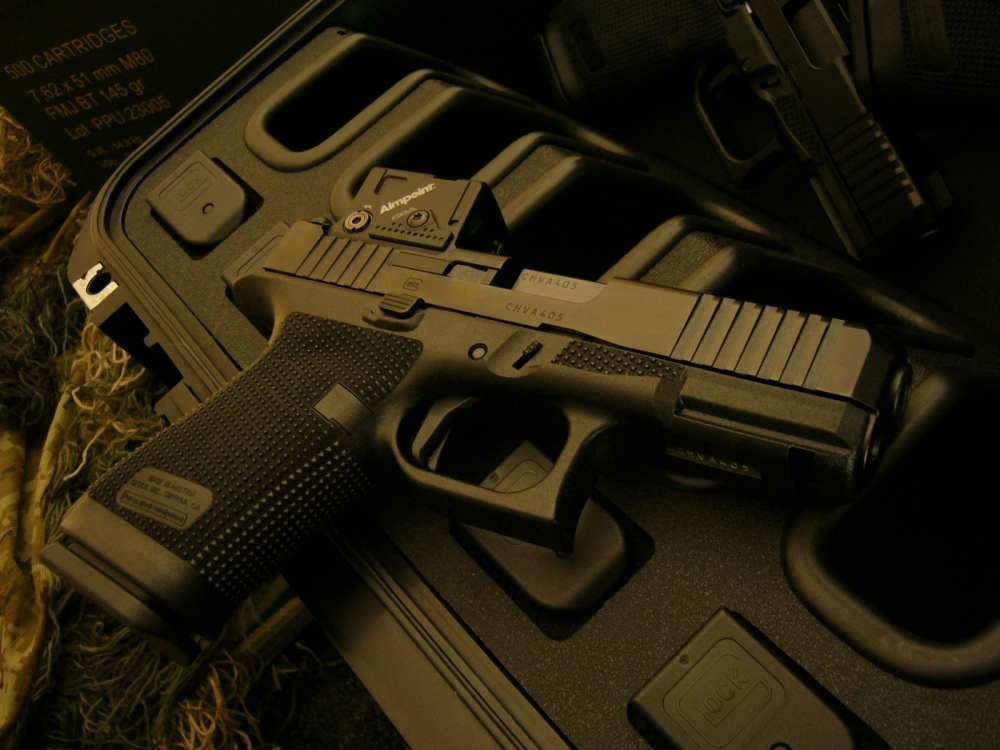 GLOCK COA G19 (SET OF 5) 9MM NATO 5000 RDS AMMO FBI COA AMERIGLO SIGHTS 19 -img-14