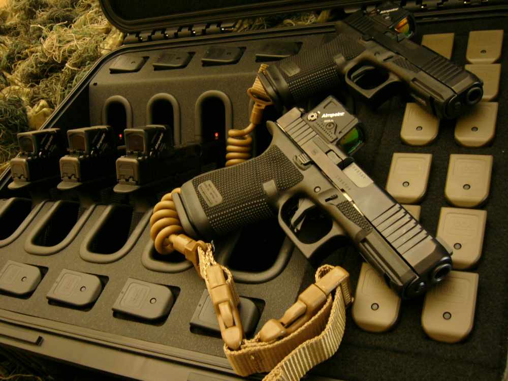 GLOCK COA G19 (SET OF 5) 9MM NATO 5000 RDS AMMO FBI COA AMERIGLO SIGHTS 19 -img-37