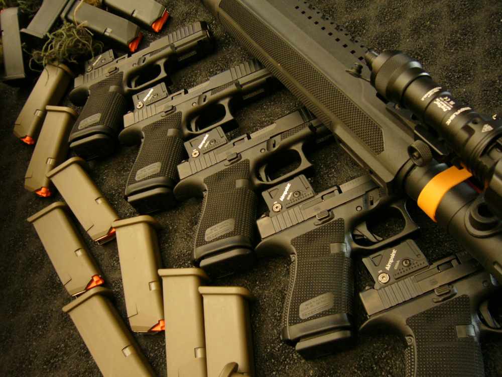 GLOCK COA G19 (SET OF 5) 9MM NATO 5000 RDS AMMO FBI COA AMERIGLO SIGHTS 19 -img-48