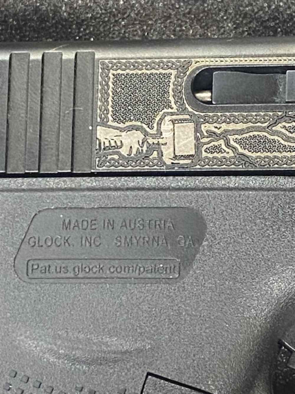 Glock 43X Engraved (Loki & Thor) 9MM 3 Magazines w/ Streamlight TLR-6 -img-6