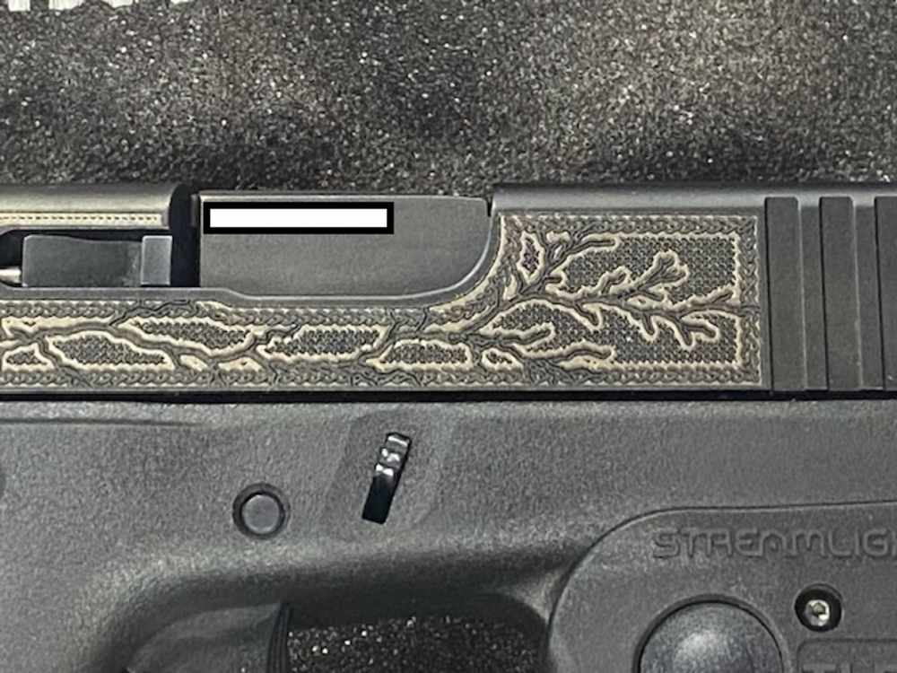 Glock 43X Engraved (Loki & Thor) 9MM 3 Magazines w/ Streamlight TLR-6 -img-7
