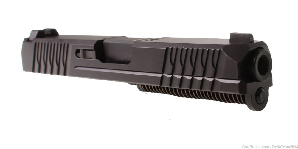 Polymer80 PFC9 Compact G19 9mm Semi Auto Handgun - Gray - 15 Round Mag-img-1