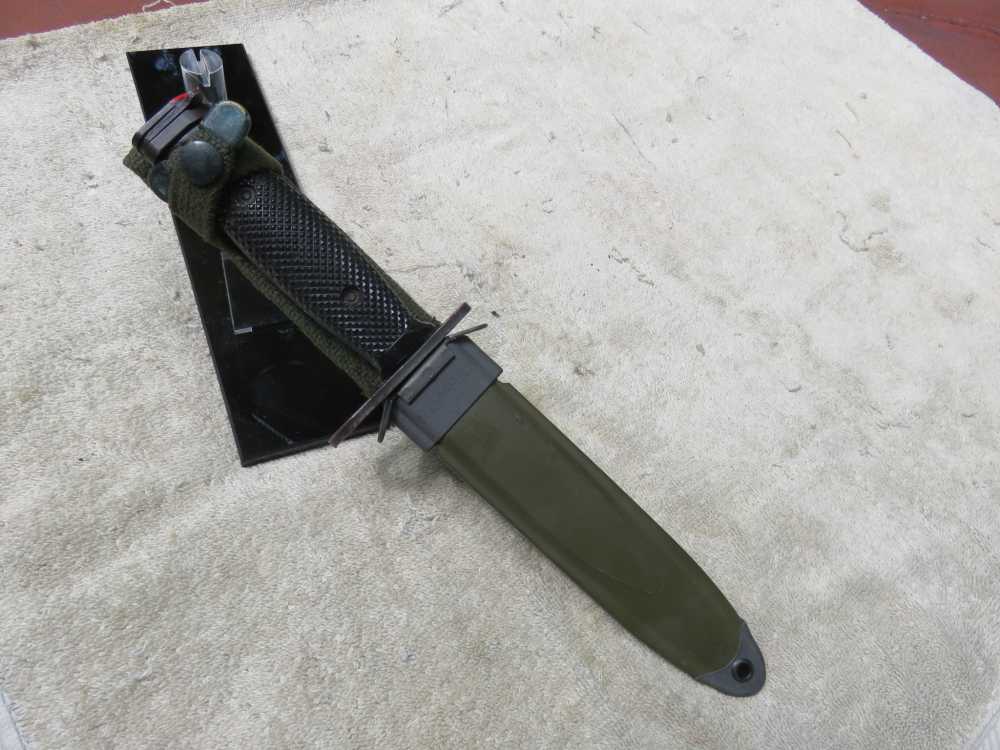 COLT M16 Vietnam Era M7 Factory Bayonet W/Scabbord all Original-img-14