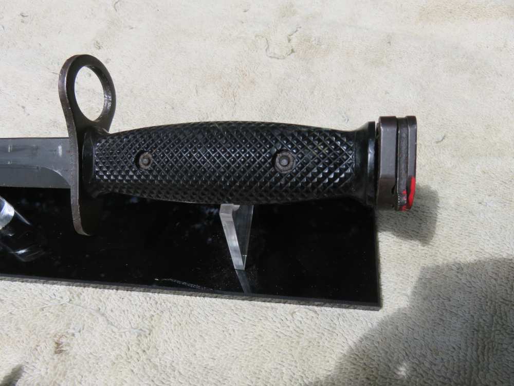 COLT M16 Vietnam Era M7 Factory Bayonet W/Scabbord all Original-img-6