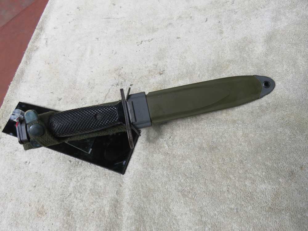 COLT M16 Vietnam Era M7 Factory Bayonet W/Scabbord all Original-img-13