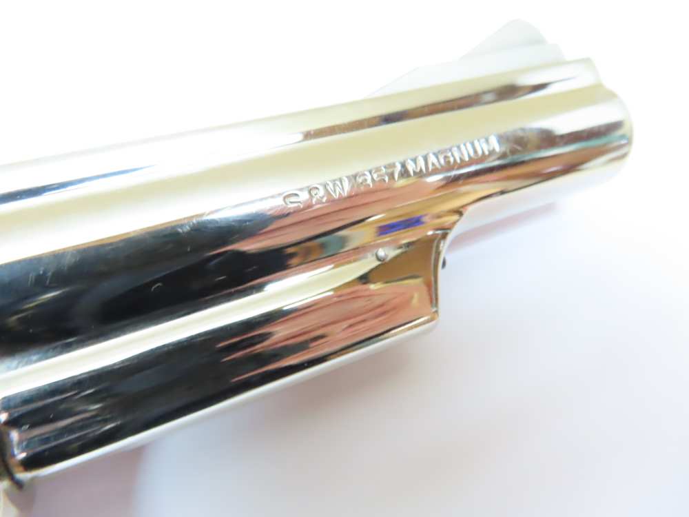 Smith & Wesson NICKEL Model 19-3 .357 Magnum 4" Barrel  NICE -img-11