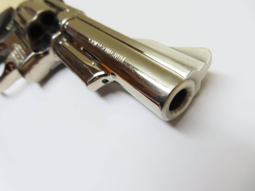 Smith & Wesson NICKEL Model 19-3 .357 Magnum 4" Barrel  NICE -img-29