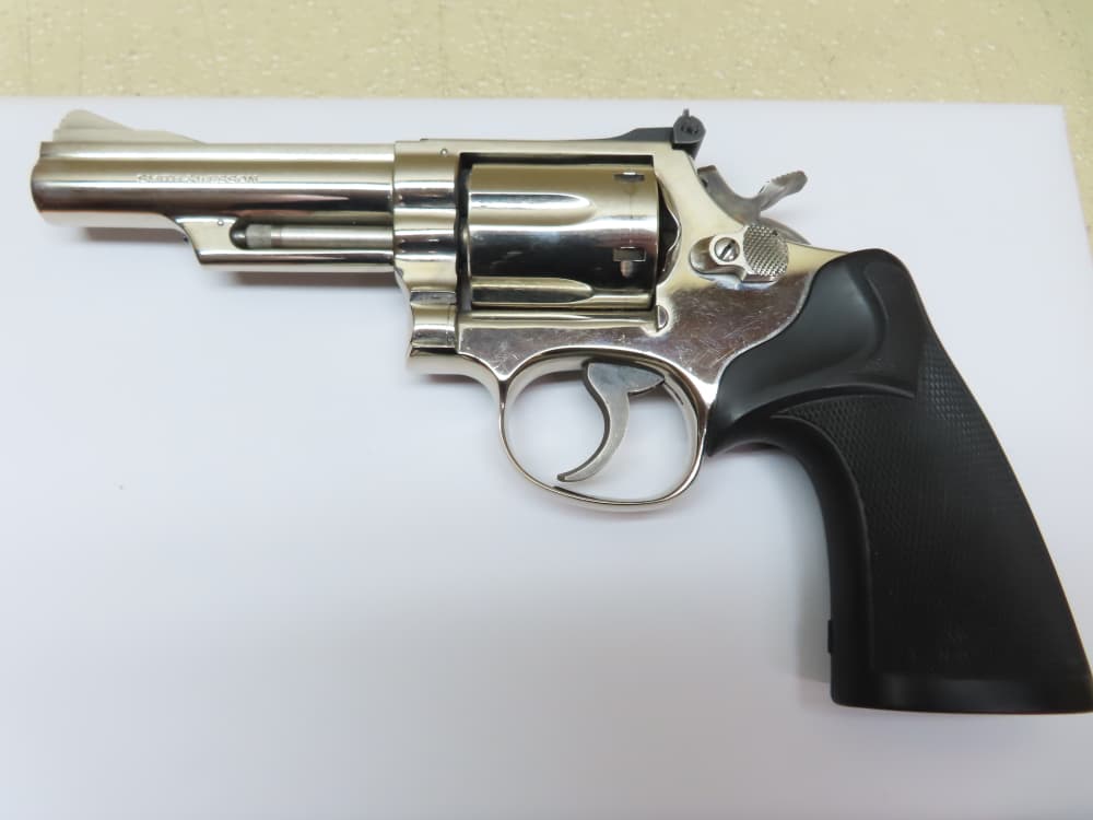 Smith & Wesson NICKEL Model 19-3 .357 Magnum 4" Barrel  NICE -img-30