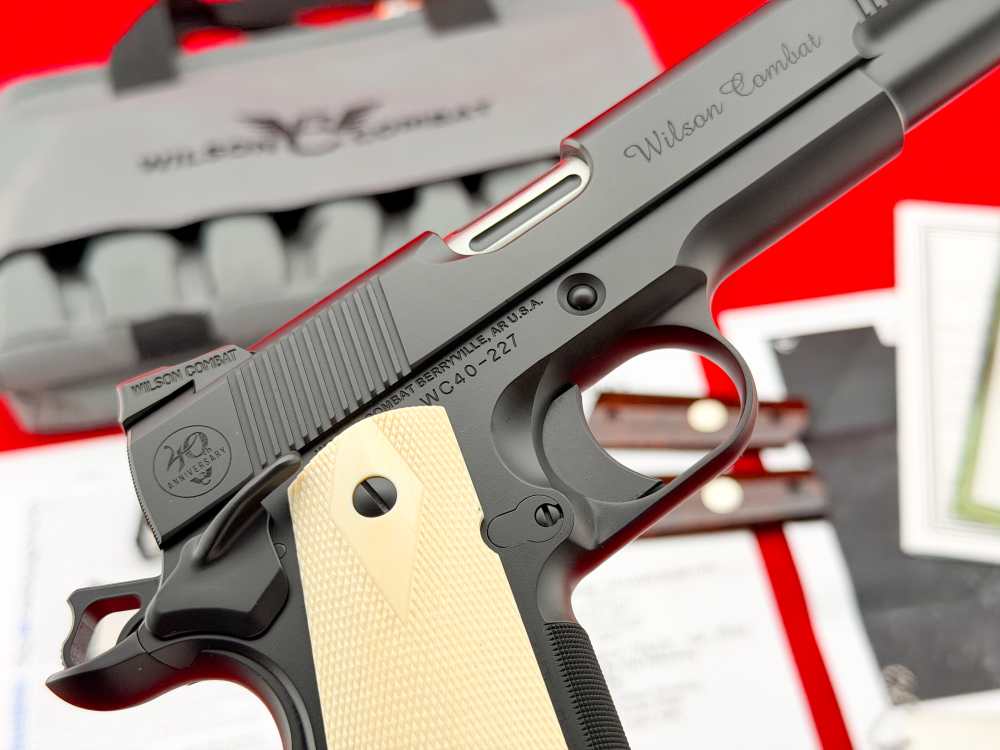 2018 Wilson Combat 1911 5" 40th Anniversary .45 ACP w/ Bag-img-23