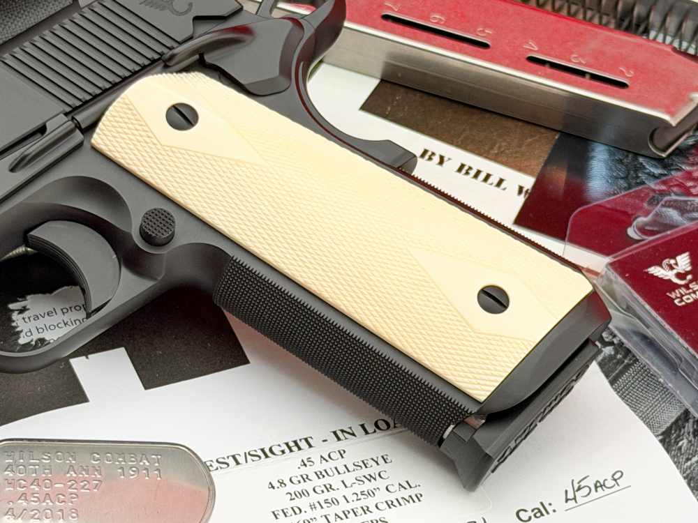 2018 Wilson Combat 1911 5" 40th Anniversary .45 ACP w/ Bag-img-7