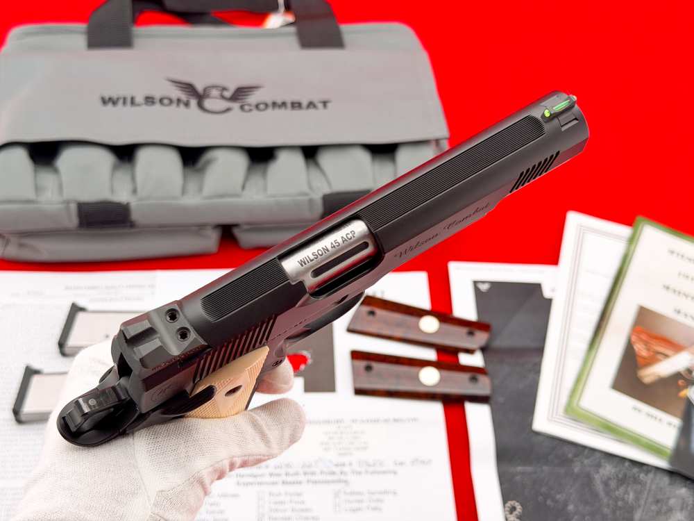 2018 Wilson Combat 1911 5" 40th Anniversary .45 ACP w/ Bag-img-13