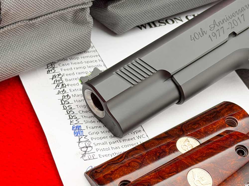 2018 Wilson Combat 1911 5" 40th Anniversary .45 ACP w/ Bag-img-4