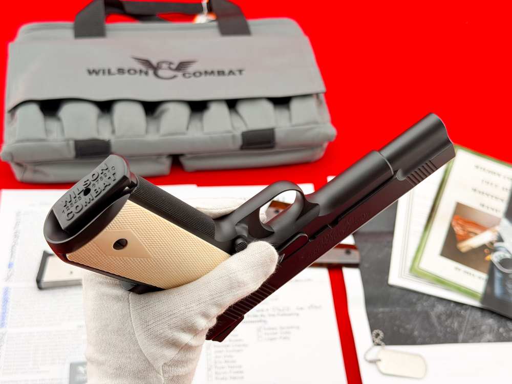 2018 Wilson Combat 1911 5" 40th Anniversary .45 ACP w/ Bag-img-21