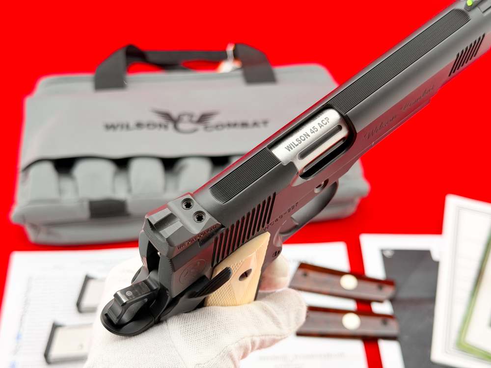2018 Wilson Combat 1911 5" 40th Anniversary .45 ACP w/ Bag-img-15