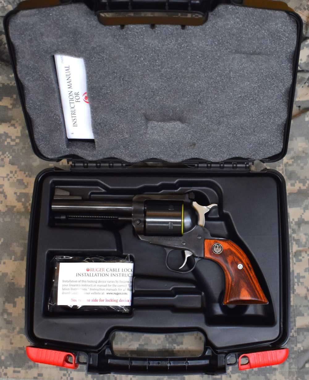 Ruger Super Blackhawk in 44 Mag blued 4 5/8" barrel - NEW!-img-9