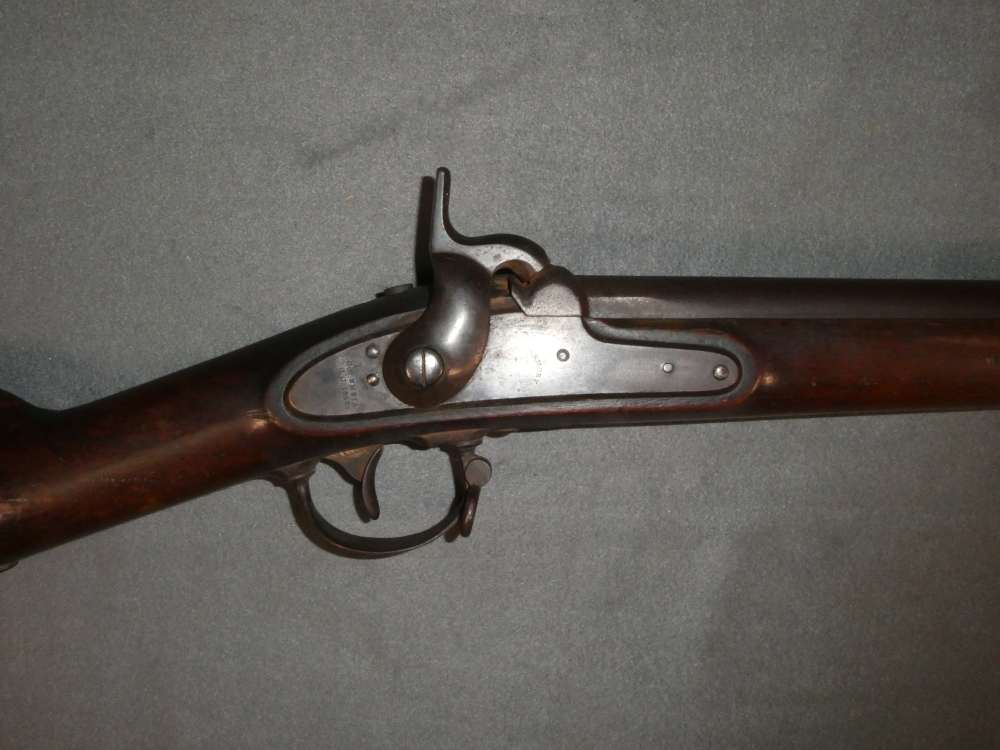 Confederate Palmetto Armory Model 1842 Musket, South Carolina Contract, .69-img-0