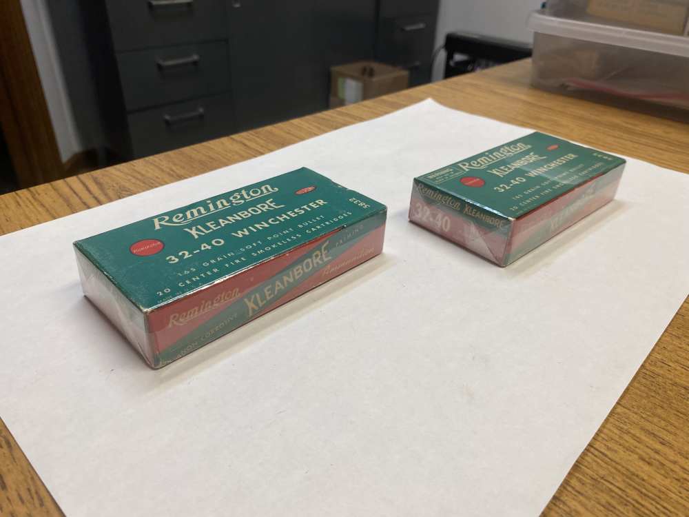 32-40 Winchester Remington Kleanbore  165 gr Soft Point 40 Rds NOS -img-13
