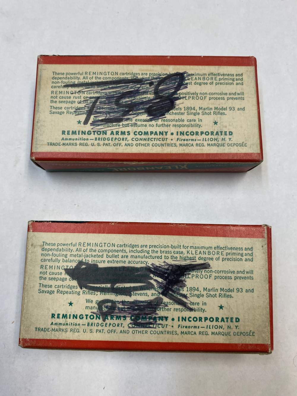 32-40 Winchester Remington Kleanbore  165 gr Soft Point 40 Rds NOS -img-5