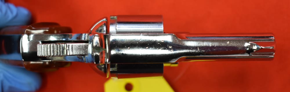 Clerke Technicorp Clerke 1st .32 S&W Revolver 2.125" Barrel 6 Shot Nickel-img-2