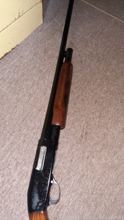 High Standard Flite King pump action shotgun 12 ga deluxe-img-1