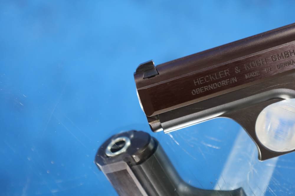 Heckler & Koch HK P7 PSP 9MM Nearly Mint Cond Two 8-Rnd Mags Box Target-img-14