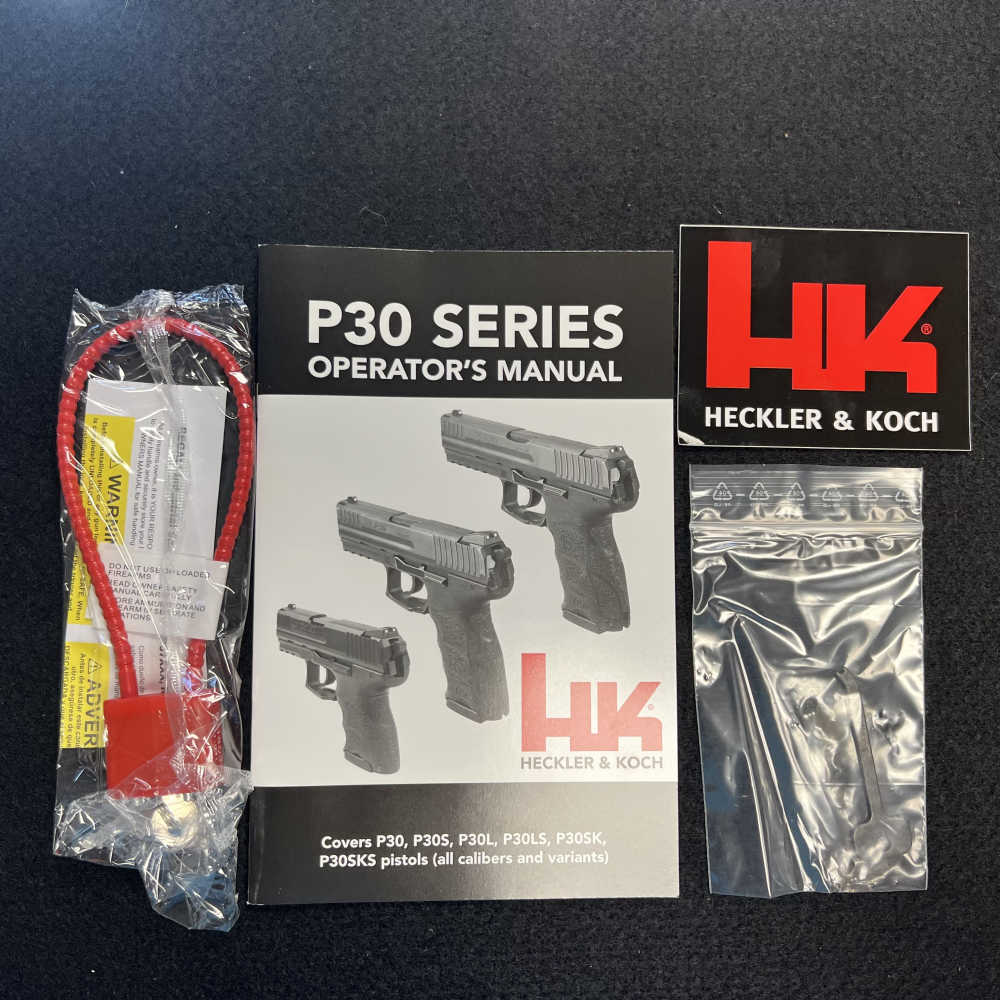 H&K P30SK-V3 9mm 10-13 Round Mags New W/Case & Extras! -img-36