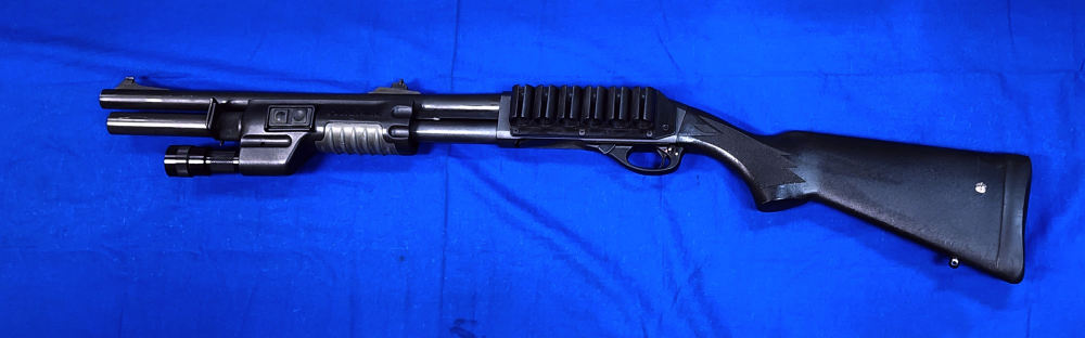 REMINGTON 870 EXPRESS MAGNUM 12GA 18.5" SUREFIRE LIGHT, SHELL CARRIER - EXC-img-1