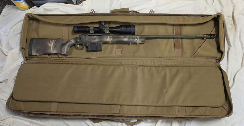 Savage 110 FPC HS 338 Lapua Magnum 5rnd Mag Bushnell XRS 4.5-30x50 scope -img-26