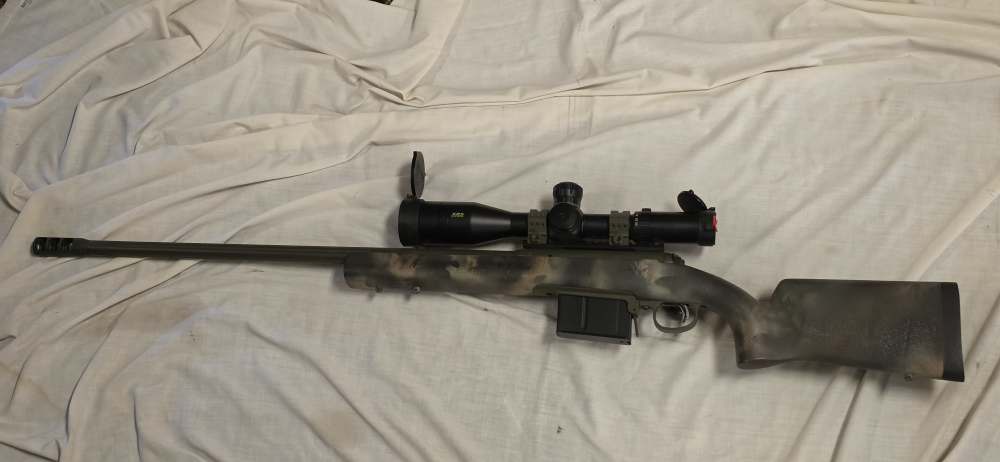 Savage 110 FPC HS 338 Lapua Magnum 5rnd Mag Bushnell XRS 4.5-30x50 scope -img-1