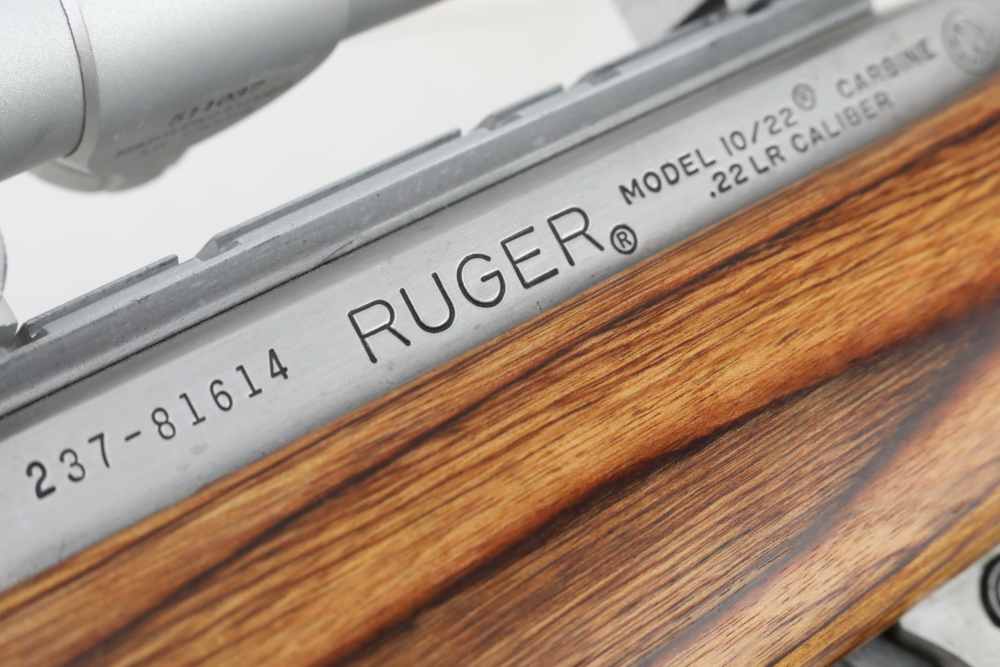 Ruger 10/22 Carbine Custom 18" Hvy ER Shaw BBL Thumbhole Laminate NR! -img-11