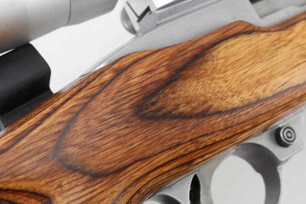 Ruger 10/22 Carbine Custom 18" Hvy ER Shaw BBL Thumbhole Laminate NR! -img-35