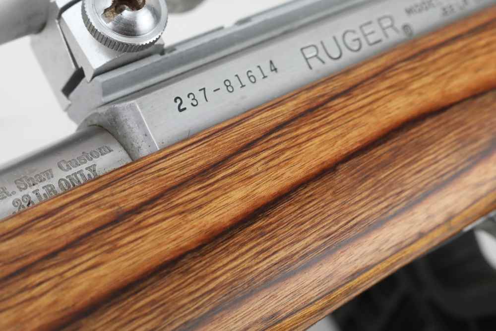 Ruger 10/22 Carbine Custom 18" Hvy ER Shaw BBL Thumbhole Laminate NR! -img-10