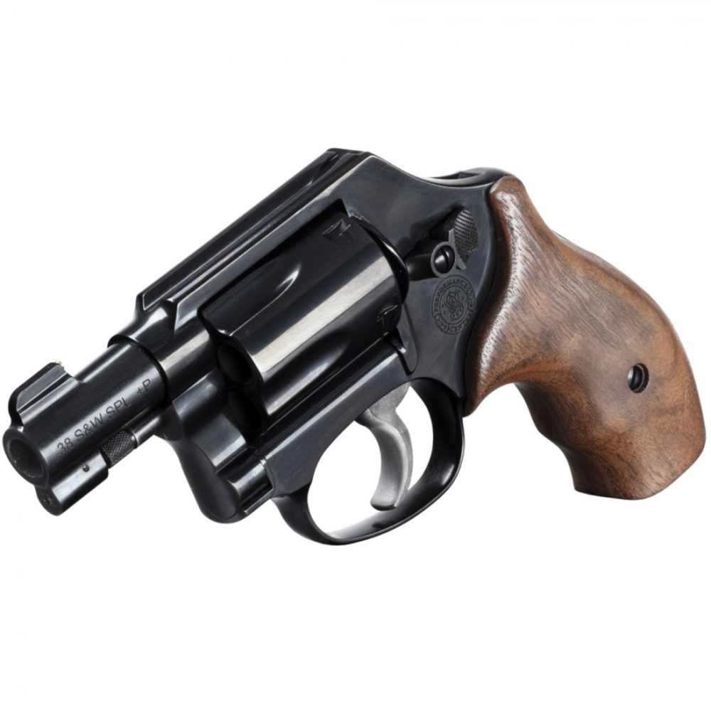 Smith & Wesson PC 36 Field Ethos - 1.875" Barrel (.38 Spl) - Black/Wood-img-2