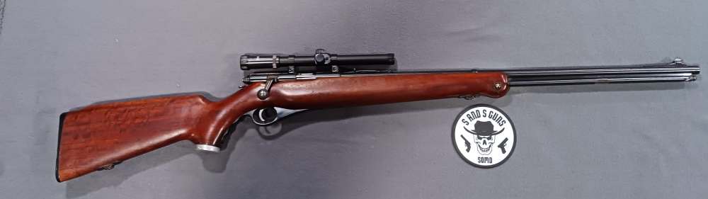 MOSSBERG 146 B-A .22 LR 26" BARREL BOLT ACTION RIFLE USED-img-1
