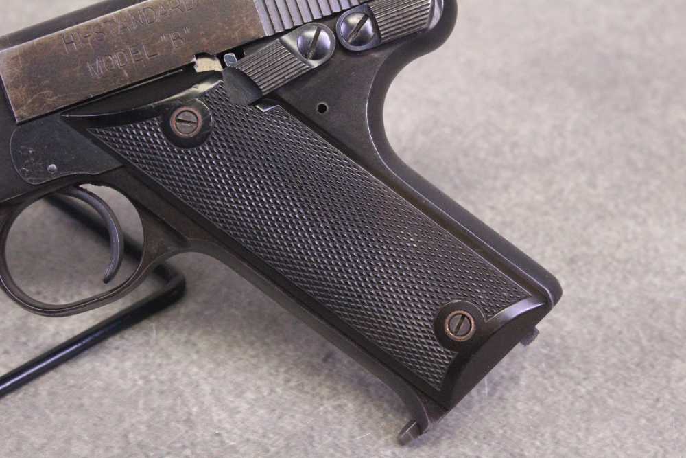 Hi-Standard Model "B" Type I-A - 22 LR - Mfg 1935 - 4.5" Barrel-img-12