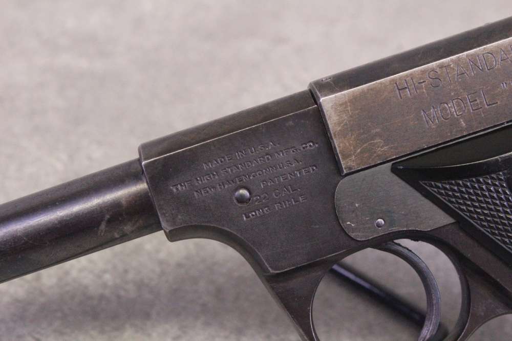 Hi-Standard Model "B" Type I-A - 22 LR - Mfg 1935 - 4.5" Barrel-img-8