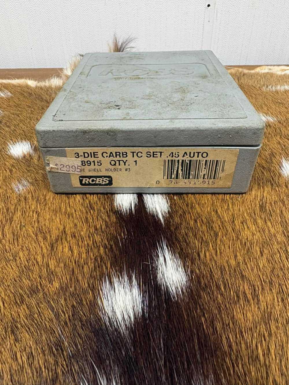3 Die Carbide TC .45 Auto Reloading Dies-img-1