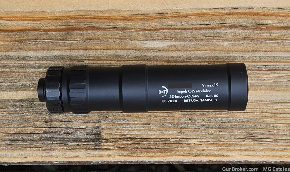 B&T Impulse OLS-M Modular 9mm Pistol Suppressor -img-3