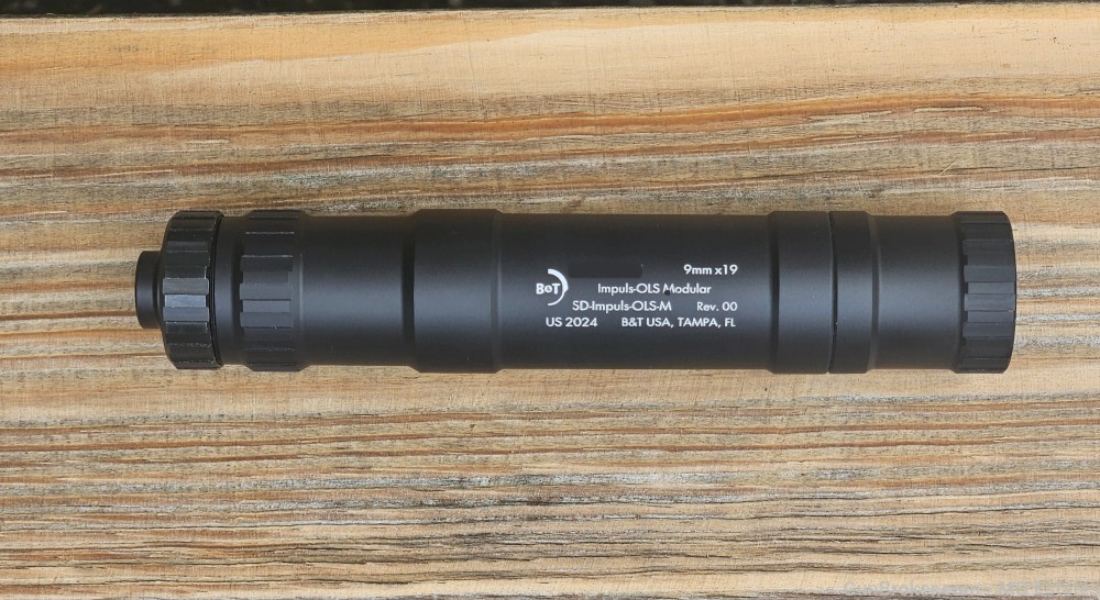 B&T Impulse OLS-M Modular 9mm Pistol Suppressor -img-0