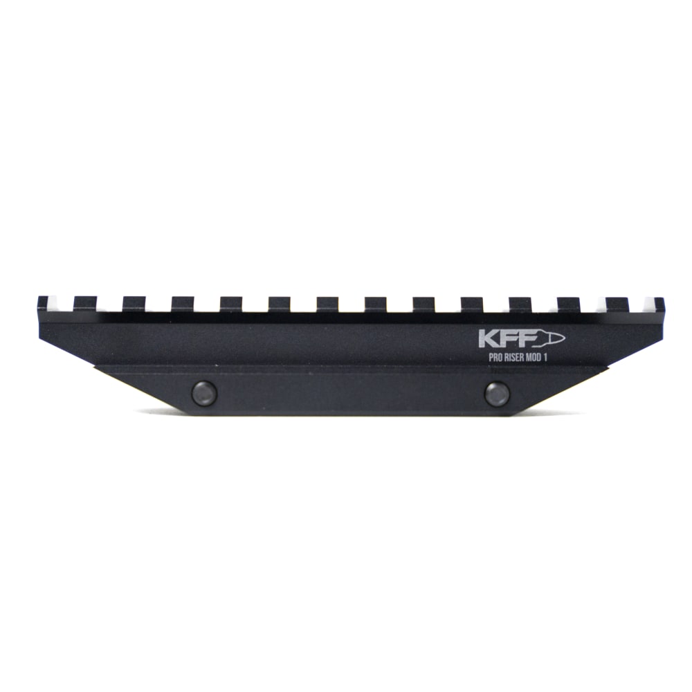 KFF Defense Pro Riser Mod 1 - Black | 7075-T6 Optics Riser-img-2