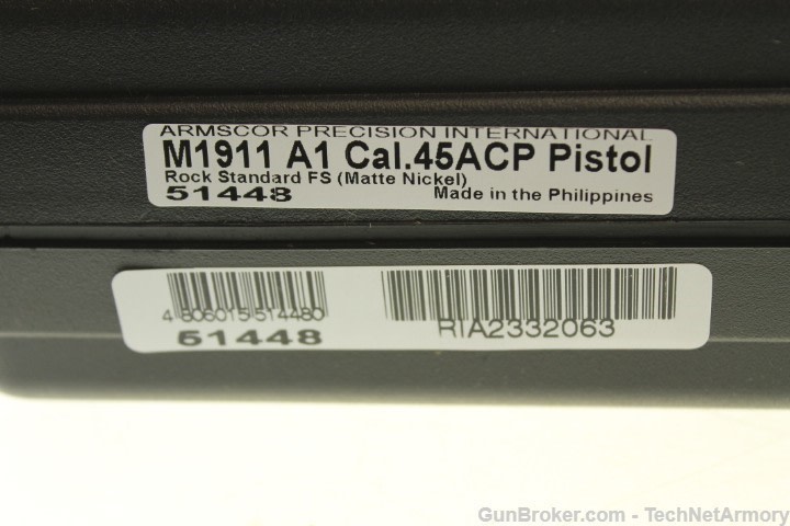 Armscor RIA M1911-A1 Tactical .45ACP 51448 SALE!-img-4