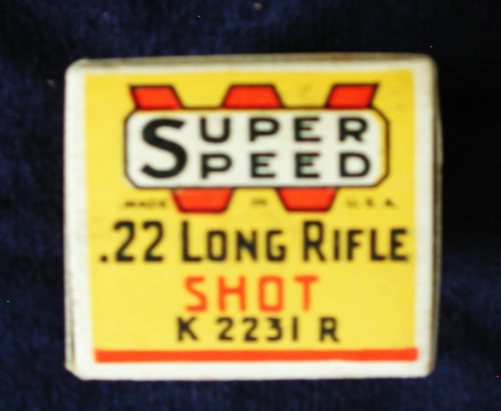 Very Rare Prewar Winchester .22 Long Rifle Rim Fire Super Speed SHOT Box-img-6