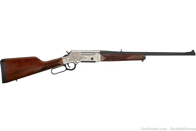 Henry Long Ranger Deluxe Engraved .243WIN 20" 4+1 H014D243 SALE!-img-0